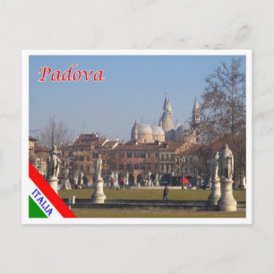 Italy - Veneto - Padova - Statues - Postcard