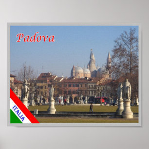 Italy - Veneto - Padova - Statues - Poster