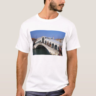 Italy, Veneto, Venice, Rialto Bridge crossing T-Shirt