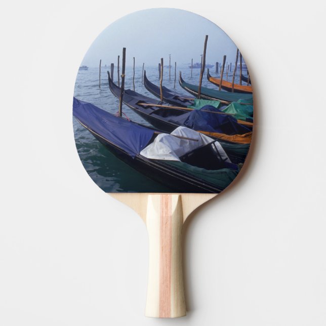 Italy, Venice. Gondolas. Ping Pong Paddle (Front)