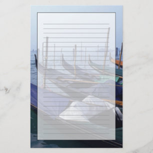 Italy, Venice. Gondolas. Stationery