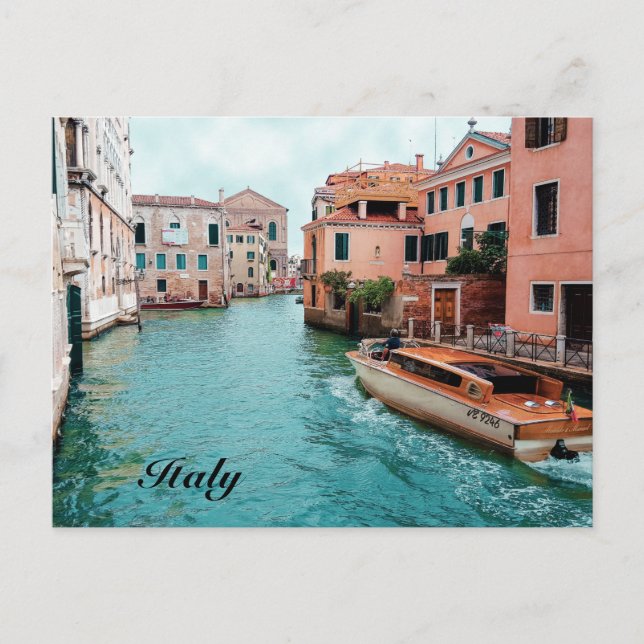 Italy Venice  Invitation Postcard (Front)