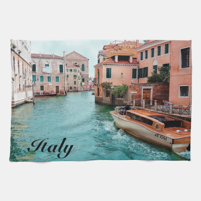 Italy Venice                      Kitchen Towel (Horizontal)