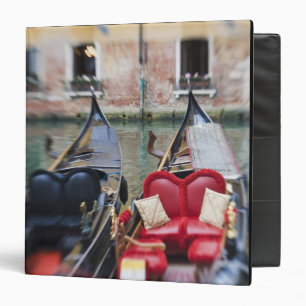 Italy, Venice, Selective Focus of Gondola in the 2 Binder