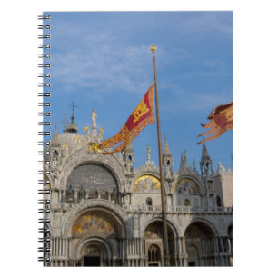Italy, Venice, St. Mark's Basilica in St. Mark's Notebook