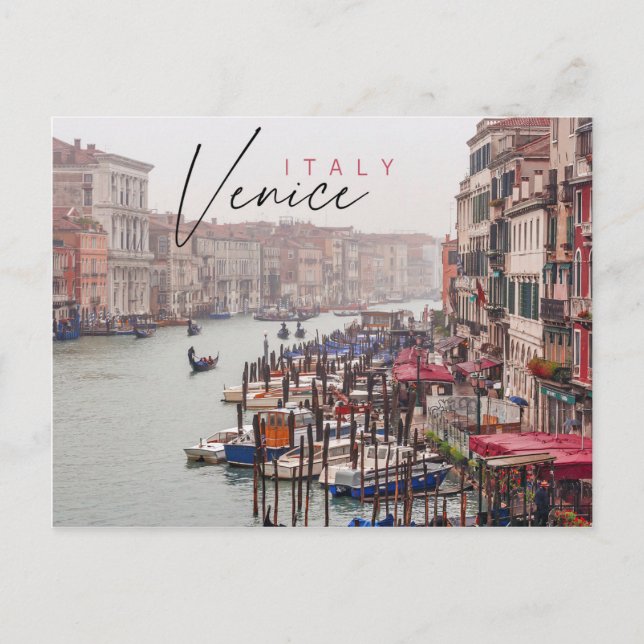 Italy Venice travel Postcard (Front)