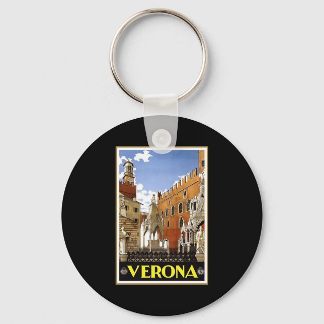 Italy Verona Keychain (Front)