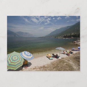Italy, Verona Province, Brenzone. Lake Garda Postcard