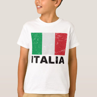 Italy Vintage Flag T-Shirt