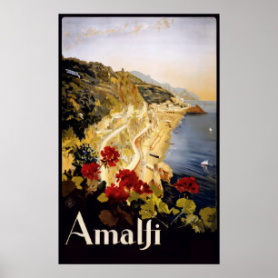 Italy Vintage Travel Poster