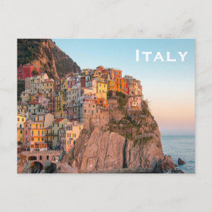Italy Vintage Travel Tourism Add Postcard