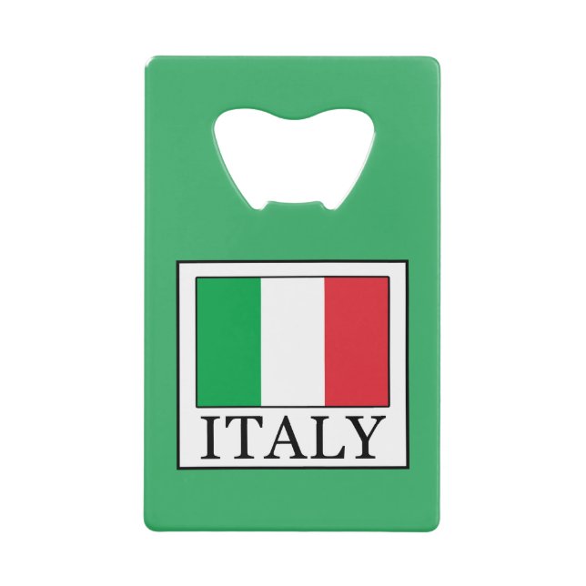 Italy Wallet Bottle Opener (Front)