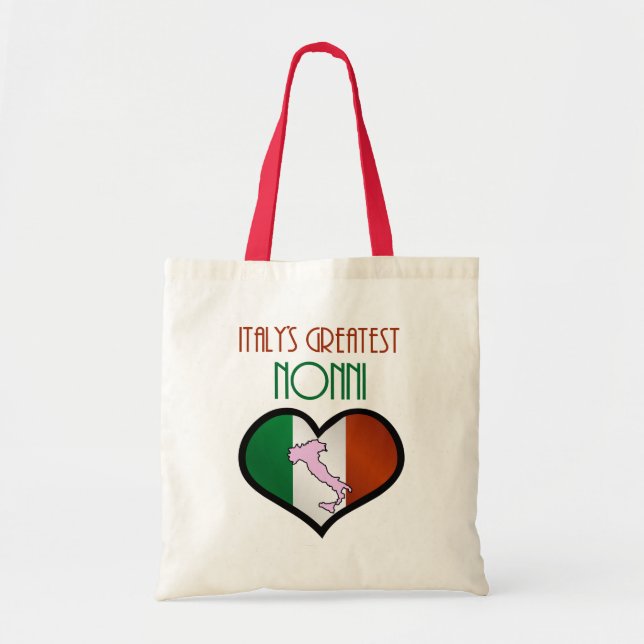 Italy's Greatest Nonni Tote Bag (Front)