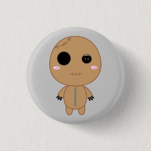Itami the Voodoo Doll 1 Inch Round Button