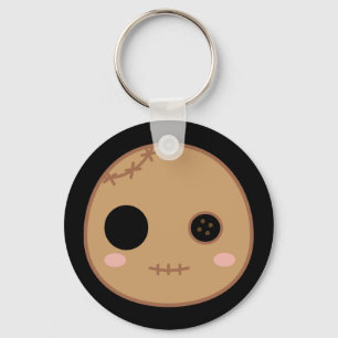 Itami the Voodoo Doll Head Keychain