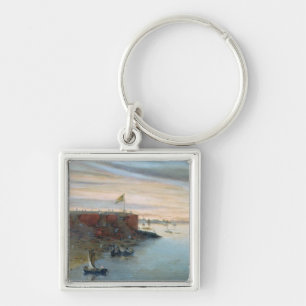 Itapiru, Paraguay, 1866 (oil on canvas) Keychain
