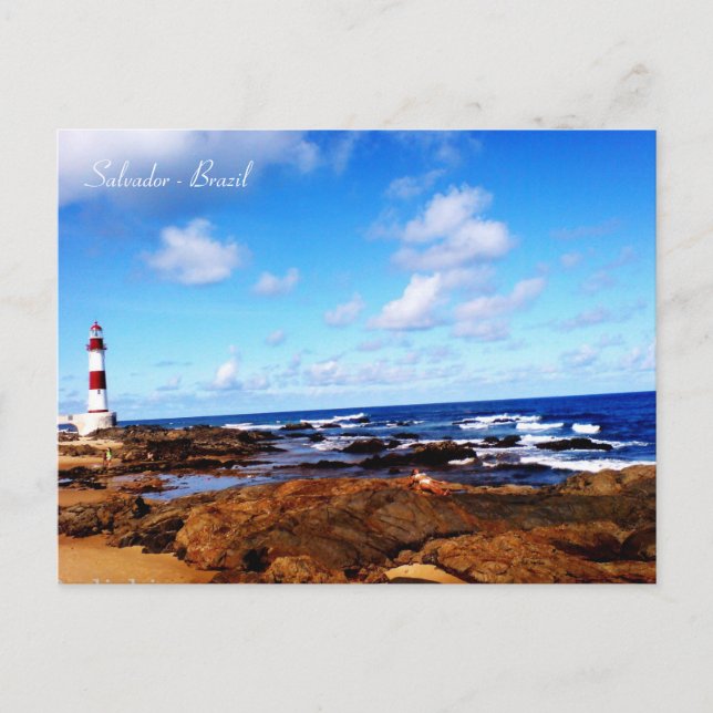 Itapua beach, Salvador, Brazil Postcard (Front)