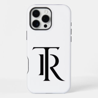 ITARUM Minimalist Luxury Monogram Logo Black  iPhone 16 Pro Max Case