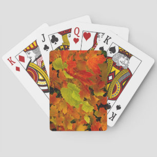 Itasca State Park, Fall Colours Playing Cards
