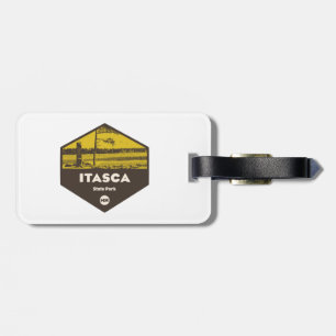Itasca State Park Minnesota Luggage Tag