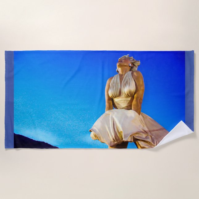 ITCH KITSCH Beach Towel (Front)