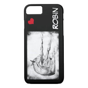 Itch Too with red heart Case-Mate iPhone Case