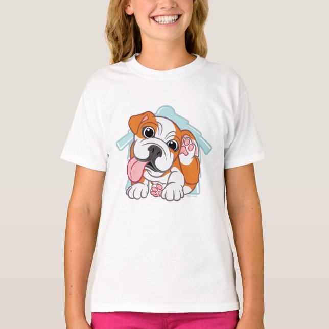 Itchy Bulldog T-Shirt (Front)