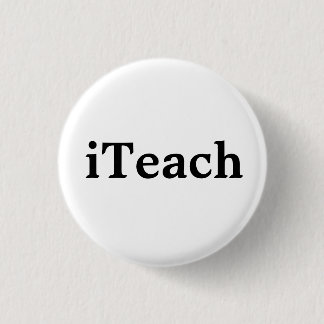 iTeach 1 Inch Round Button