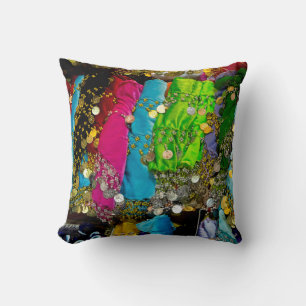 Items For Sale In Spice Market, Istanbul, Turkey Throw Pillow