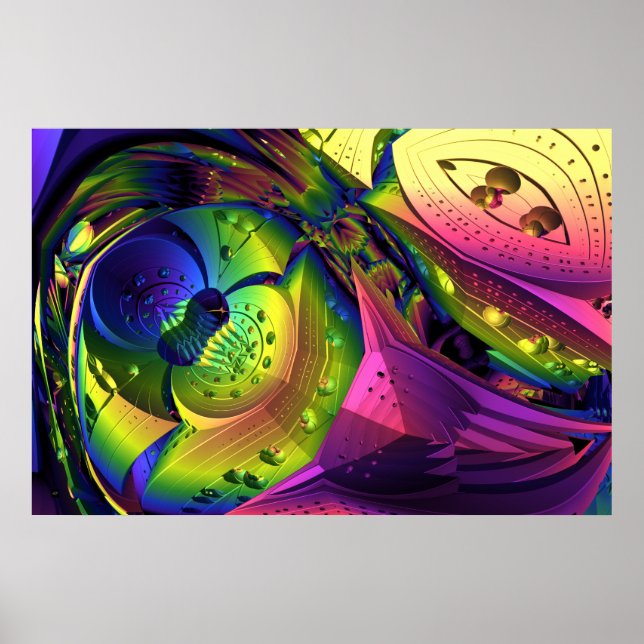 Iterate Image Black Light Poster 13 (Front)