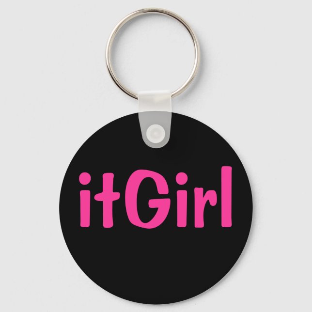 itGirl Keychain (Front)