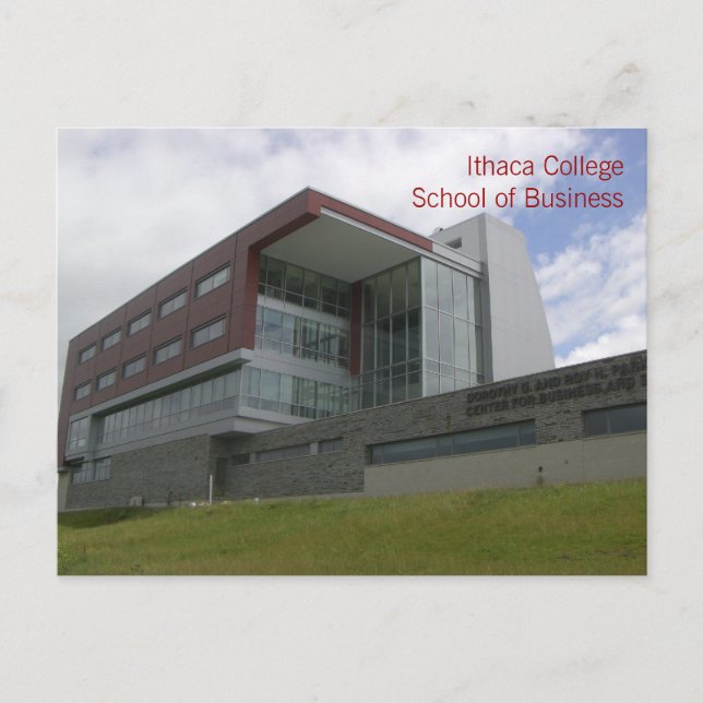 Ithaca College School of Business Postcard (Front)