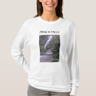 ITHACA FALLS Ladys Hooded Sweatshirt T-Shirt