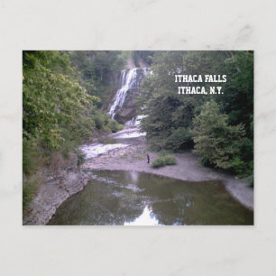 ITHACA FALLS postcard