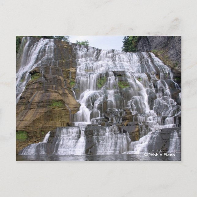 Ithaca Falls postcard (Front)