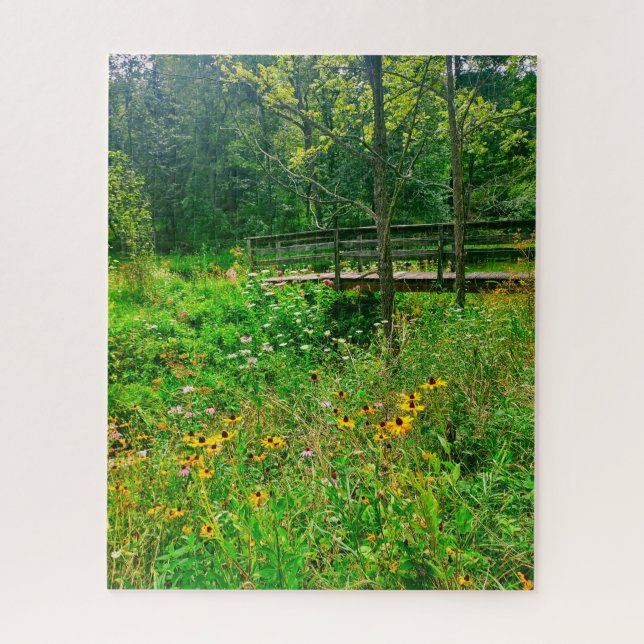 ITHACA NEW YORK NATURE RESERVE  JIGSAW PUZZLE (Vertical)