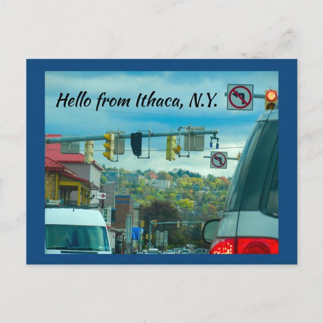 ITHACA NEW YORK  POSTCARD (Front)