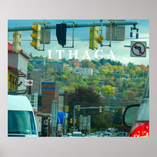 ITHACA NEW YORK poster (Front)