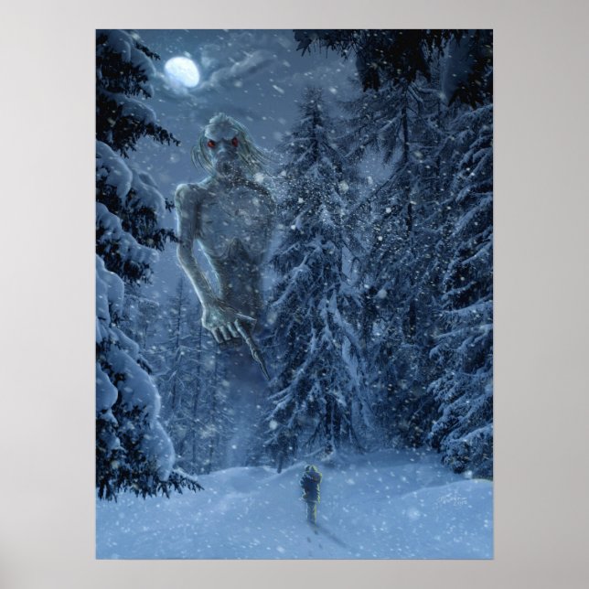 Ithaqua the Wind Walker Poster (Front)