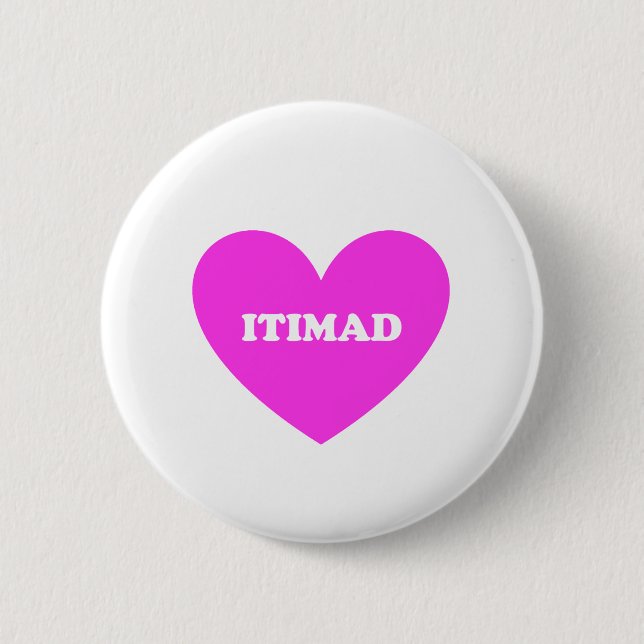 Itimad 2 Inch Round Button (Front)