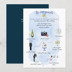 Itinéraire du programme chronologique Mariage illu