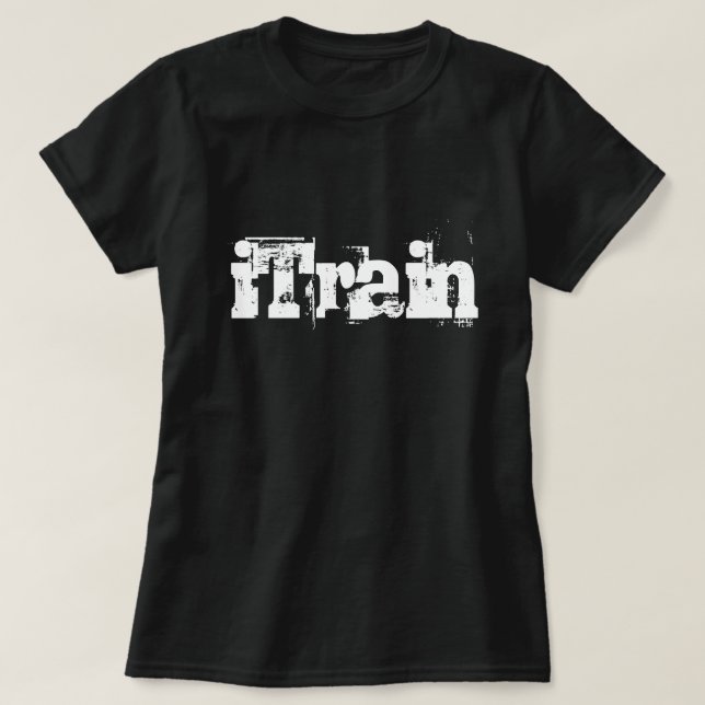 iTrain - Christian T-shirt. 1 Corinthians 9:26-27 T-Shirt (Design Front)