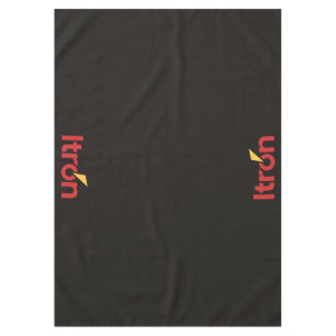Itron black tablecloth 152 x 213 cm
