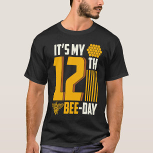 It's 12th Bee Day Honey Beekeeper Apiary Beekeepin T-Shirt