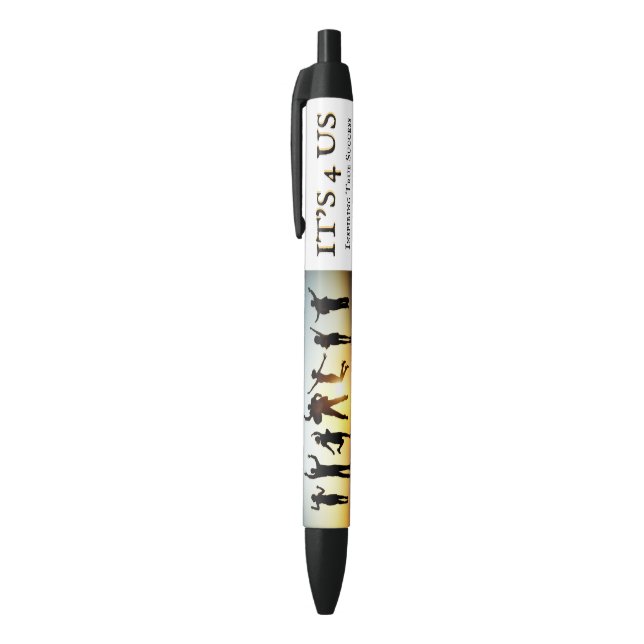 IT'S 4 US BLACK INK PEN (Top (Vertical))