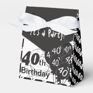 It's a 40th Birthday Party Favor Box