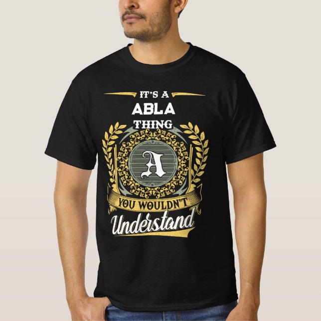 It's a A Thing You Wouldn't Understand T-Shirt (Front)