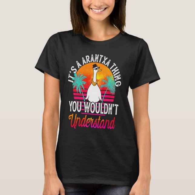 It's A Arantxa Thing You Wouldn't Understand  Aran T-Shirt (Front)