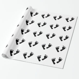It's a Baby - Baby Feet Wrapping Paper
