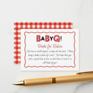 It's a Baby Q Books for Babies Card